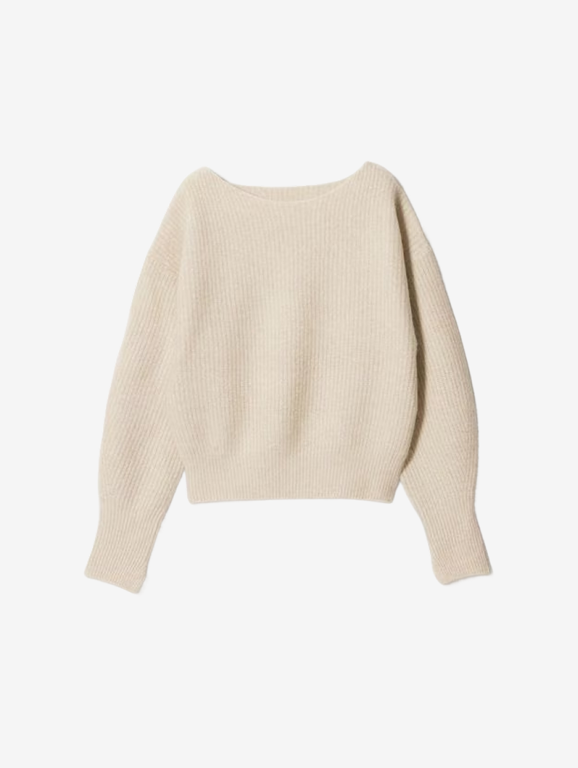 ウール梳毛シャツ